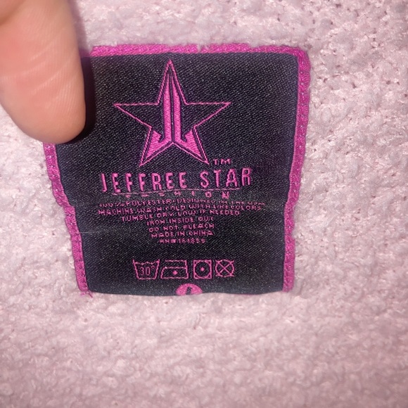 Jeffree Star Pink Sherpa hoodie - Picture 2 of 2